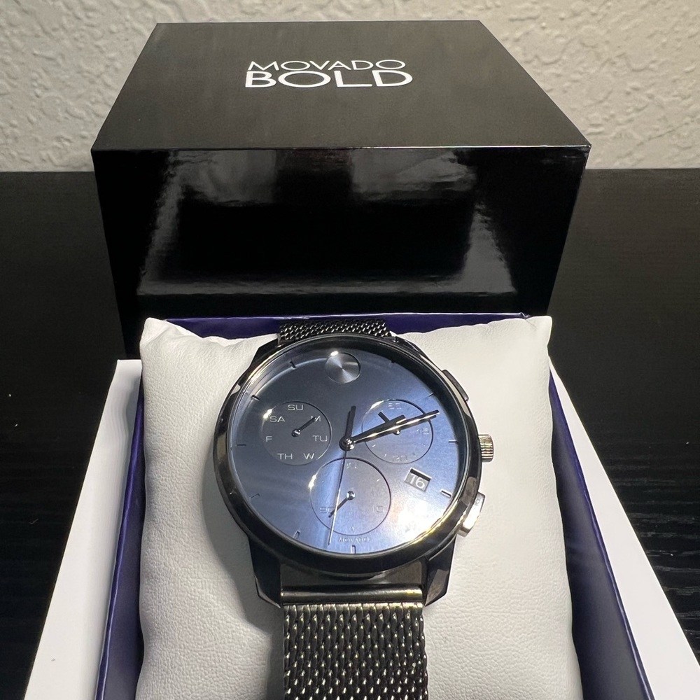 Available - Movado Bold Chronograph Watch